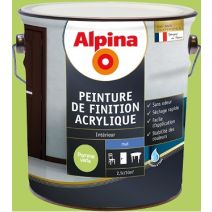 Peinture finition acrylique mat 2,5L Pomme verte